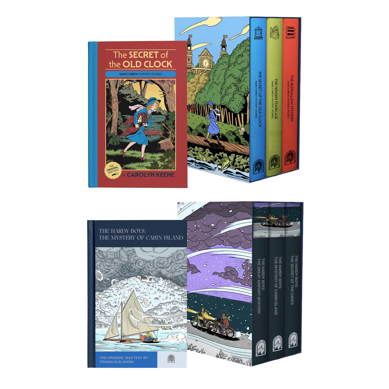 Hardy Boys Volume III + Nancy Drew Box Set Bundle