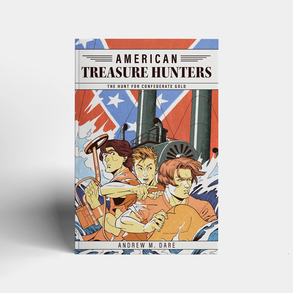 The Hunt for Confederate Gold (American Treasure Hunters #1)