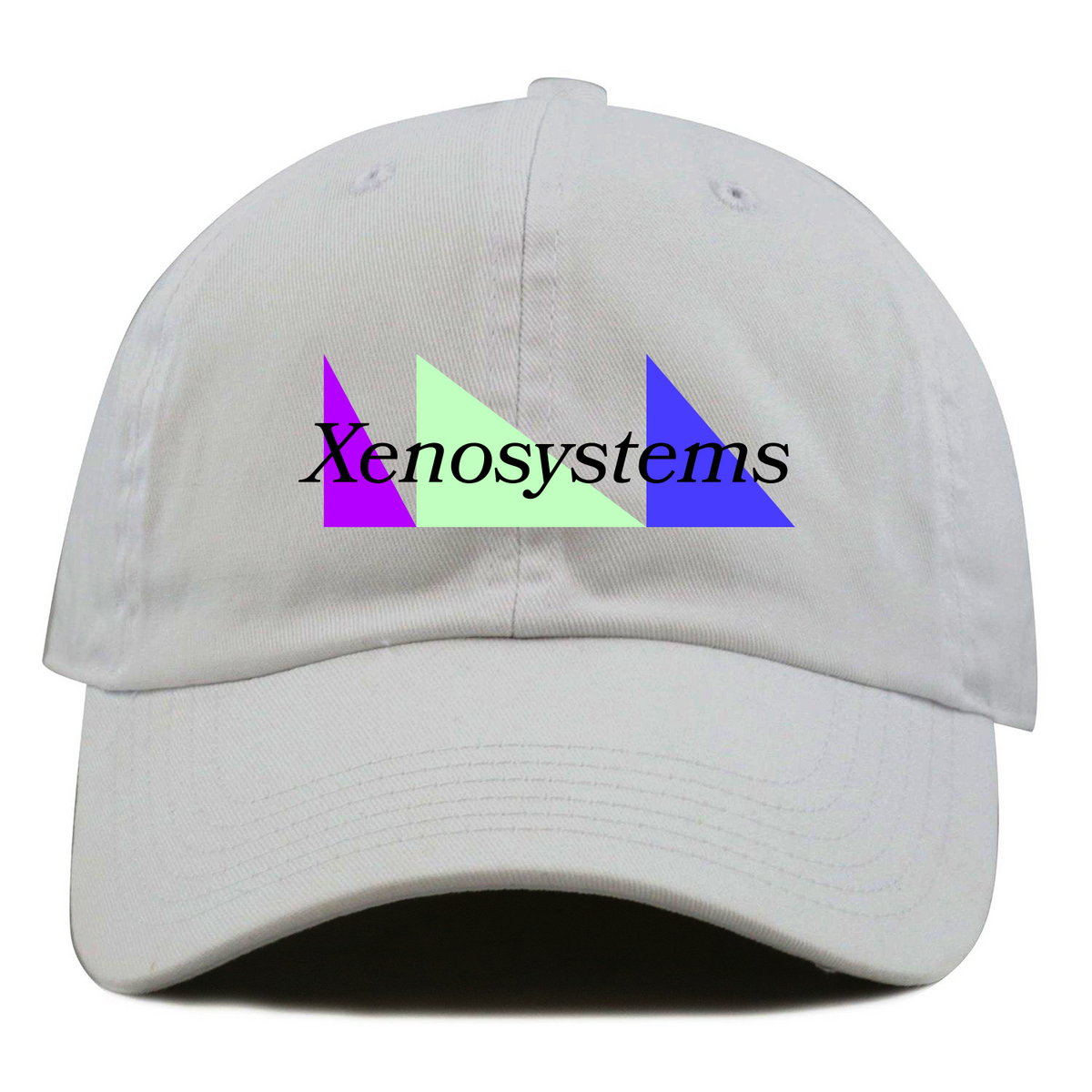 Xenosystems - Light Gray - 6 Panel Hat